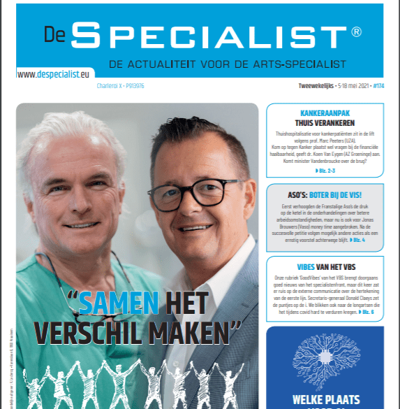De Specialist magazine cover